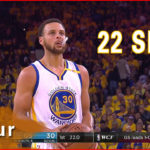 Stephen Curry All Shots Full Highlights 2017.5.16 WCF Game 2 vs Spurs  22 Shots in 3 Quarters