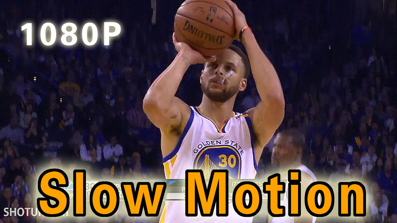 Stephen Curry Shooting Form in Slow Motion 2017 NBA Season 1080P.