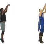 Basketball Shooting Training with Stephen Curry's Shooting Form Season 1 Test 6